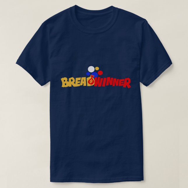 Camiseta Vencedor Pão! Recebendo Dinheiro (Frente do Design)