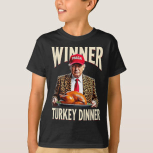 Camiseta Vencedor Turquia Janta engraçada trump