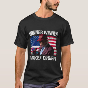 Camiseta Vencedor Turquia Janta Humor Engraçado Trump Do Qu