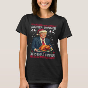 Camiseta Vencedor vencedor de Janto Papais noeis de Natal T