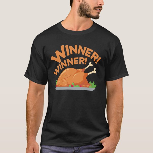Camiseta Vencedor Vencedor Frango Jantar  2 (Frente)