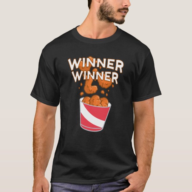Camiseta Vencedor Vencedor Frango Jantar  3 (Frente)