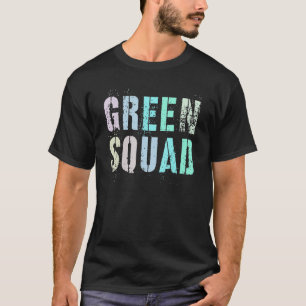 Camiseta Vencedores de jogos de guerra na esquadra verde do