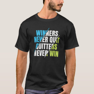 Camiseta Vencedores Nunca Deixam Caçadores Nunca Ganham Mot