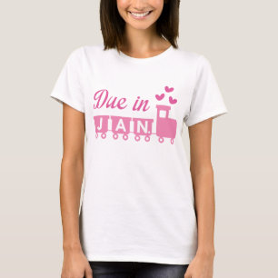 Camiseta Vencido Em Janeiro De Maternidade