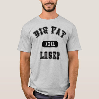 Camiseta Vencido gordo grande