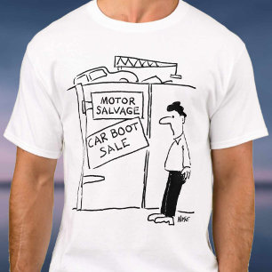 Camiseta Venda de Arranque de Automóvel de Salvação