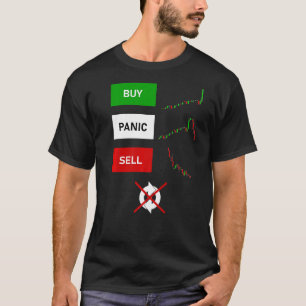 Camiseta Venda de Pânico do comprar Não Repetir estoques de