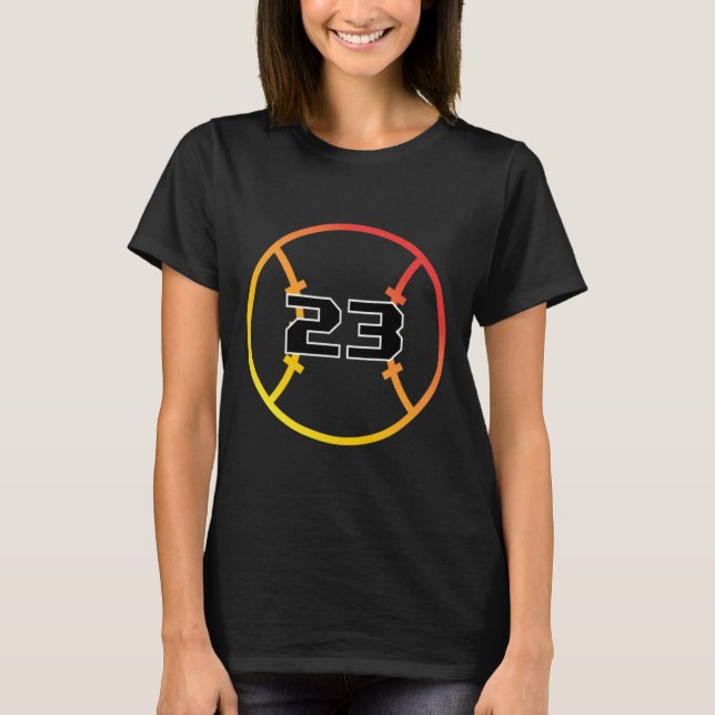 Camiseta Venda Softll Número da Sorte Favorito #23  (Frente)