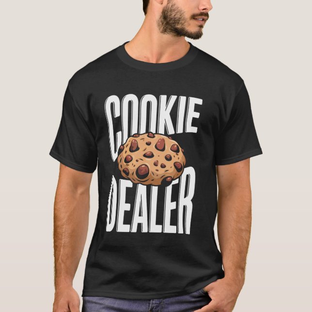 Camiseta Vendedor de Biscoito Biscoito (Frente)