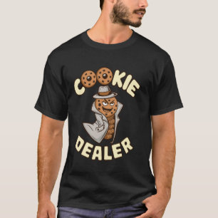 Camiseta Vendedor de Biscoitos, Presentes de Panificação Ch