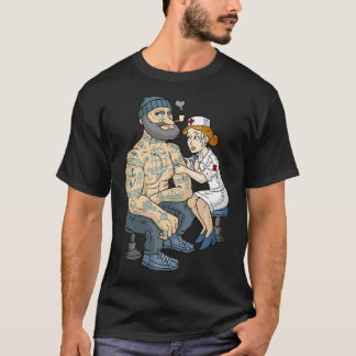 Camiseta Vendedor De Cartoons Forte Sendo Vacinado.