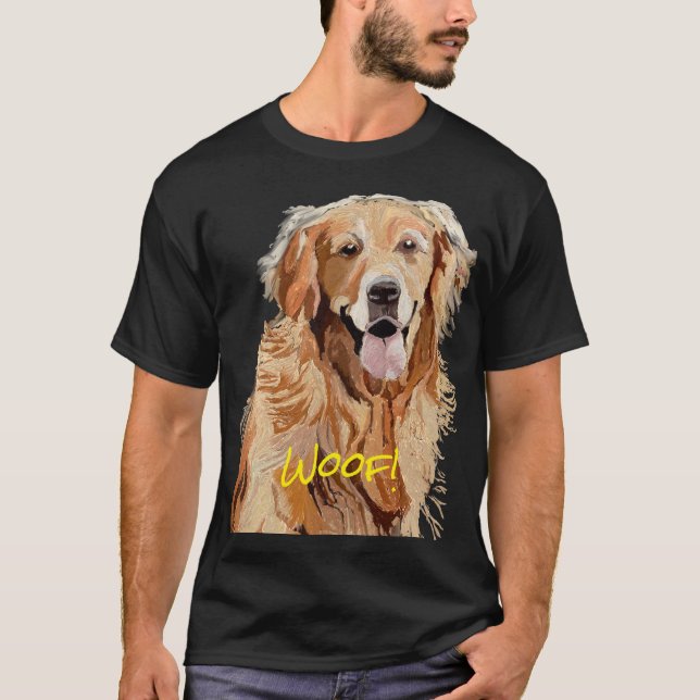 Camiseta Vendedor de Ouros de Sonho de Cachorro (Frente)