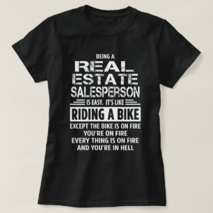 Camiseta Vendedor dos bens imobiliários