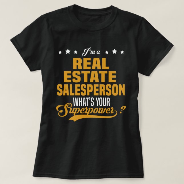 Camiseta Vendedor Imobiliário (Frente do Design)