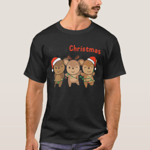 Camiseta Vendedores de natal, animais de estimação, cervo, 