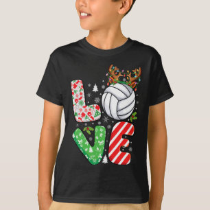 Camiseta Vendedores de voleibol Meninas Crianças Natal Nata