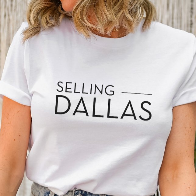 Camiseta Vendendo Dallas - Vendendo Realtors Sunset T-Shirt (Selling Dallas Shirt like Selling Sunset the Show)