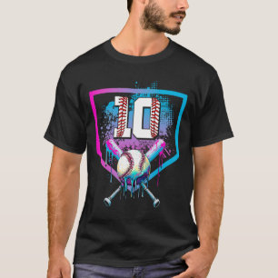 Camiseta Vender Drip 10º Aniversário, Criança de Plata de 1