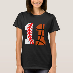 Camiseta Vender Jersey Número 11 Sketll Divertido Aniversár