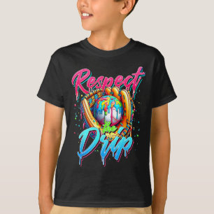 Camiseta Vender Rapazes Drip Sorvete Jovens Respeitam O Dr.