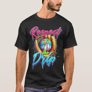 Camiseta Vender Rapazes Drip Sorvete Jovens Respeitam O Dr.