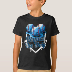 Camiseta Vender Rapazes Drip Sorvete Jovens Respeitam O Dr.