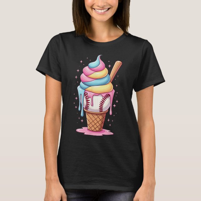 Camiseta Vender Sorvete Drip _8  (Frente)