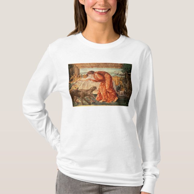 Camiseta Veneno de derramamento de Circe em um vaso (Frente)