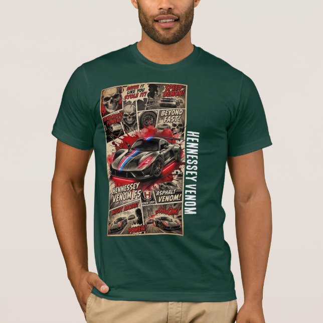 Camiseta veneno Hennessey (Frente)