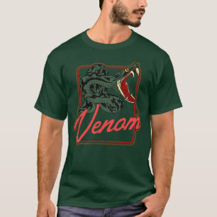 Camiseta veneno Rattlesnake neon