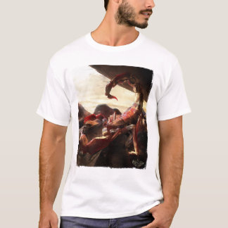 Camiseta Veneno vermelho do escorpião