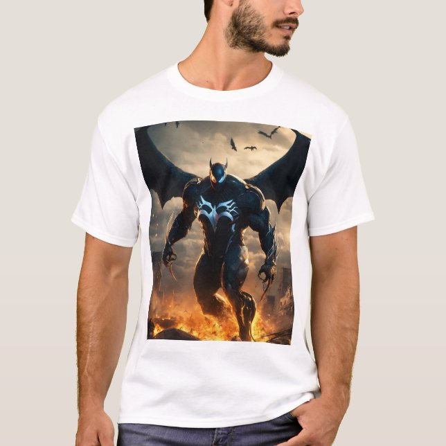 Camiseta "Veneno Villainous: Liberte o Lado Escuro" (Frente)