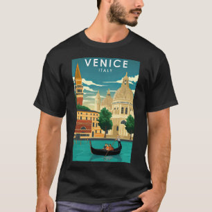 Camiseta Vênese Minimalista Itália Viagem