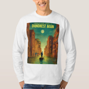 Camiseta Venetian Romance Gondola T-Shirt