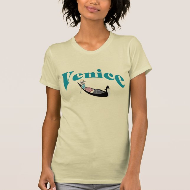 Camiseta Veneza adiciona texto T-Shirt (Frente)