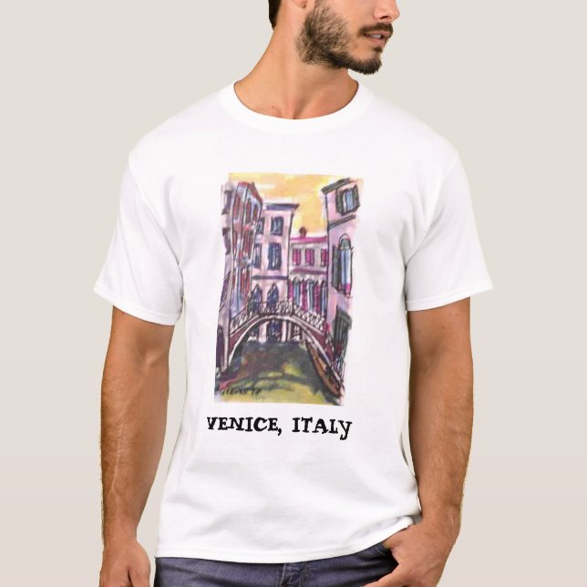 CAMISETA VENEZA, ITALIA (Frente)