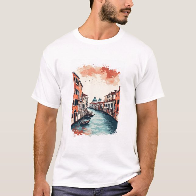 Camiseta Veneza, Itália  (Frente)