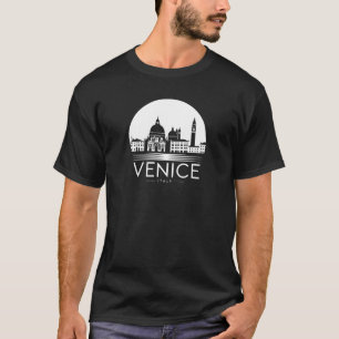 Camiseta Veneza Itália Skyline