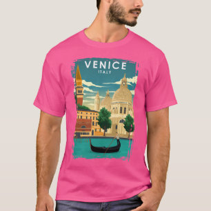 Camiseta Veneza Itália Viagem mínimo