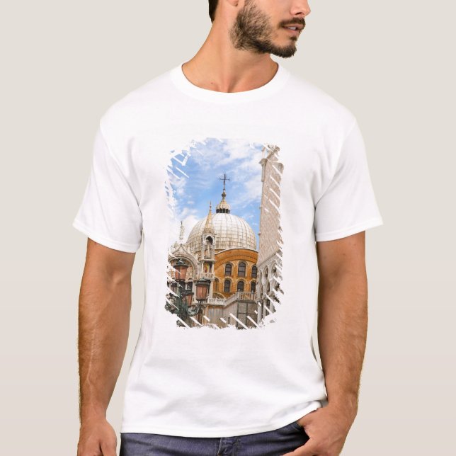 Camiseta Veneza, Veneto, Itália - As aves estão empoleirada (Frente)