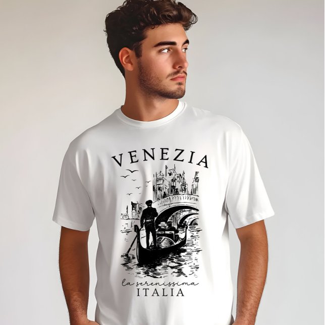 Camiseta Venezia La Serenissima – Venice Italy Travel (Criador carregado)