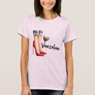 Camiseta Venezolana Fuerte y Elegante – Caigo, Me Levanto..