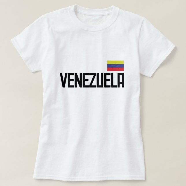 Camiseta Venezuela (Frente do Design)
