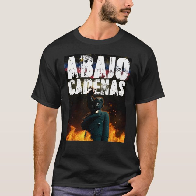 Camiseta Venezuela Abajo Cadenas (Frente)