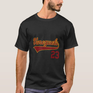 Camiseta Venezuela Baseball Franela Vinotinto Beisbol 23288