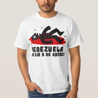 CAMISETA VENEZUELA DE DIÂMETRO Y DE NOCHE
