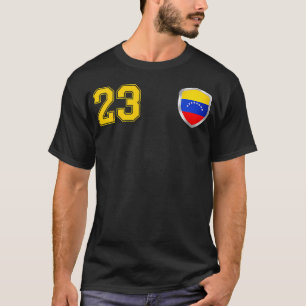 Camiseta Venezuela - Design De Futebol Da Equipe La Vinotin