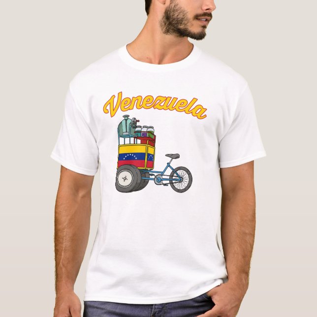 Camiseta Venezuela design for Venezuelans (Frente)