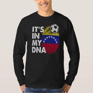 Camiseta Venezuela Em Meu Dna - Bandeira Venezuela